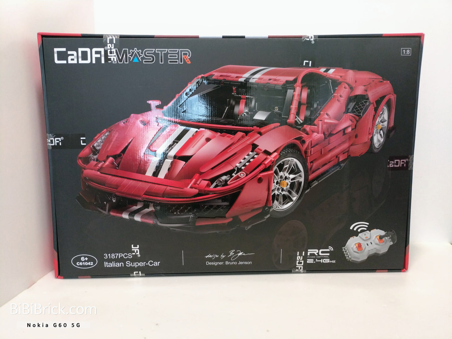 咔撘 CaDA MASTER series Italian Super-Car 488 C61042 C61043 C61057W