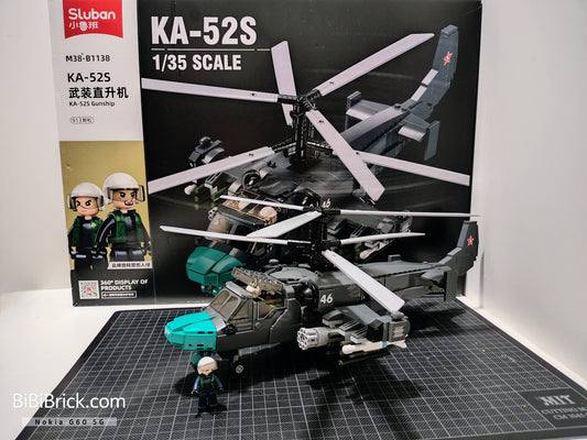 Sluban ModelBricks KA-52 短吻鱷 Alligator 1:35 M38-B1138