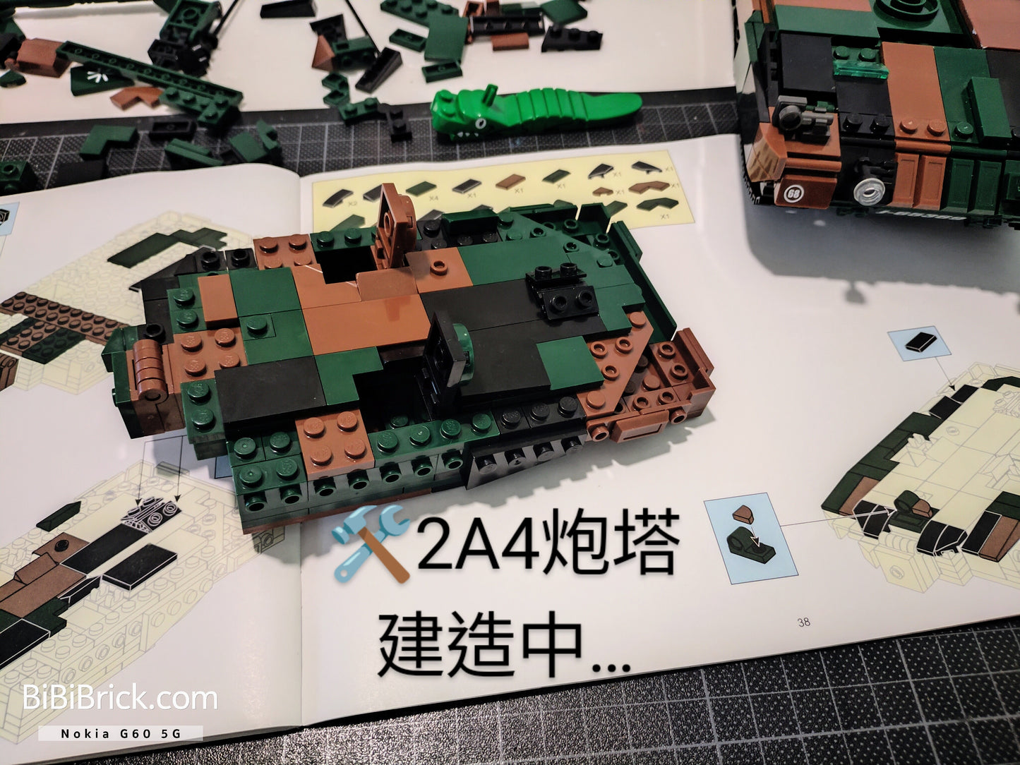 Sluban ModelBricks Leopard 2A4/2A5 1:35 M38-B0839