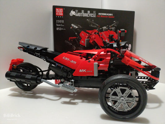 宇星模王 Motorcycle 1:6 No. Monster Spyder 23010