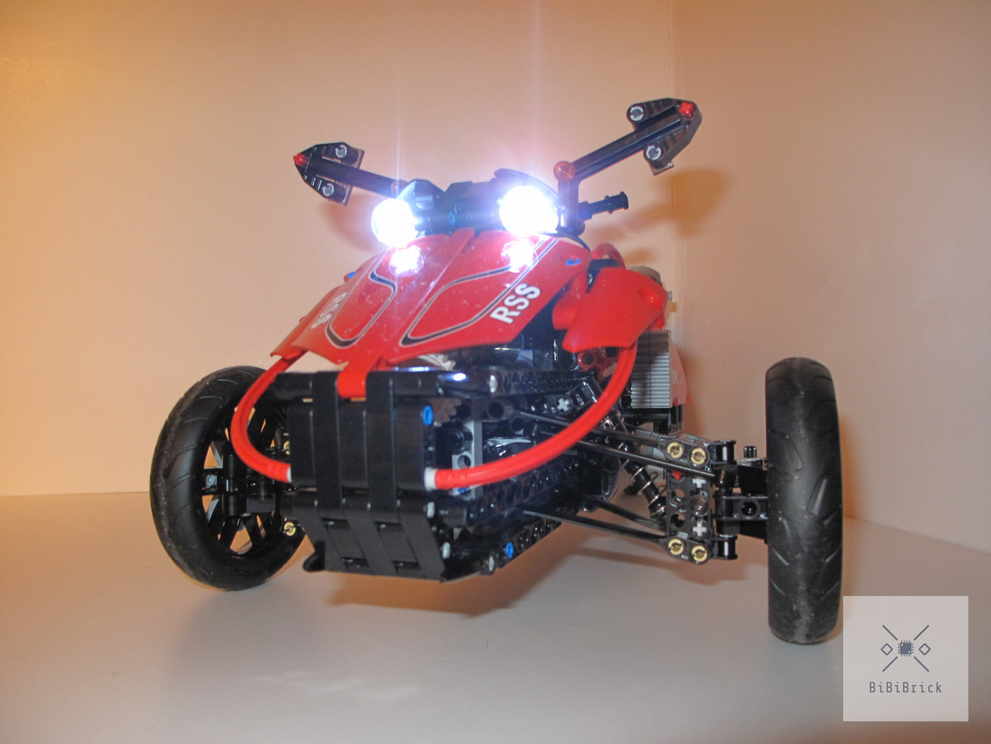 宇星模王 Motorcycle 1:6 No. Monster Spyder 23010