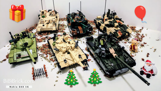 📢12月聖誕精品-新推出共六款🪖Sluban 1：35坦克
