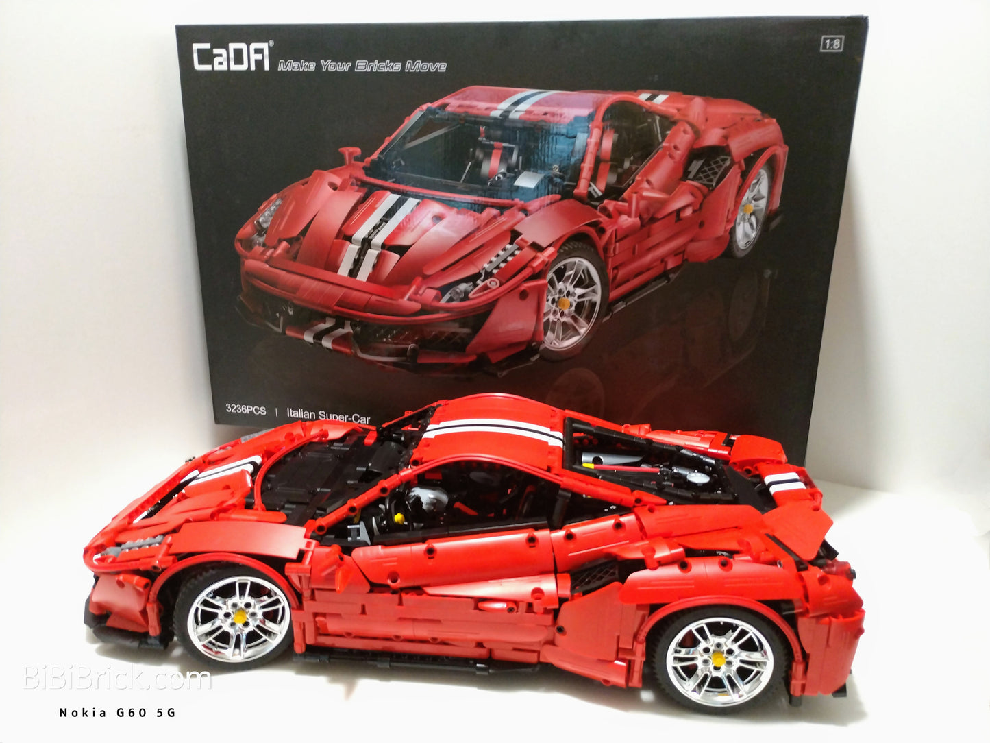 咔撘 CaDA MASTER series Italian Super-Car 488 C61042 C61043 C61057W