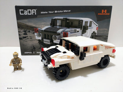CaDA Jimny / Humvee H1 1:26 積木車仔 C55022 C55023