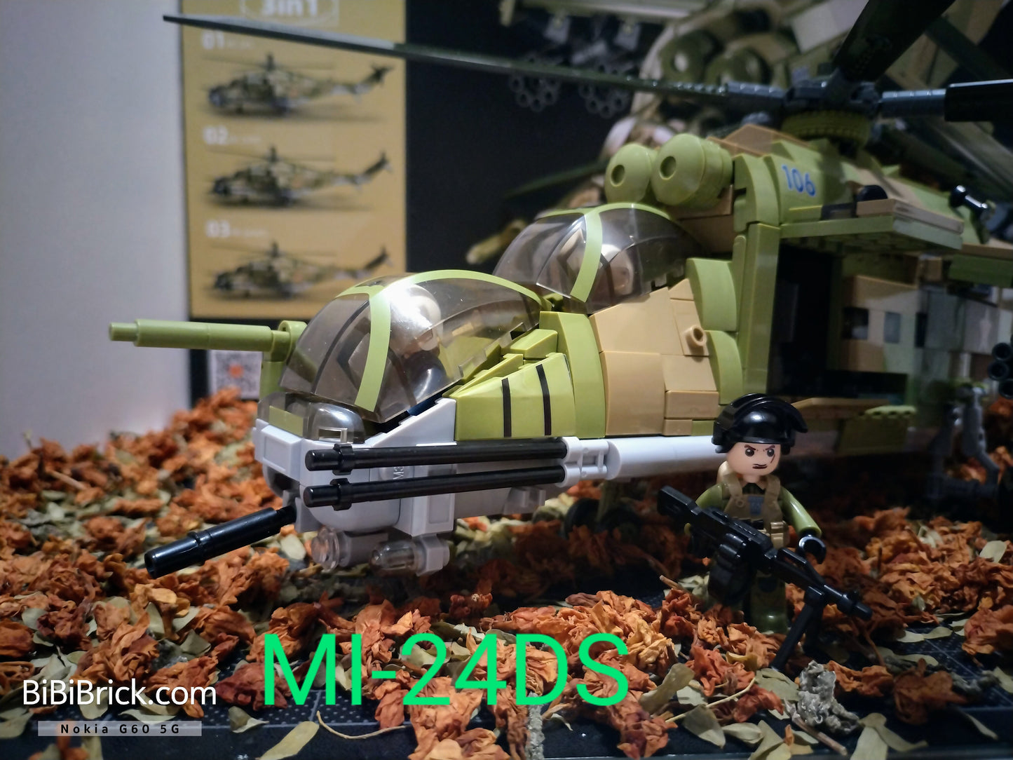 Sluban ModelBricks MI-24 雌鹿 SuperHind 1:35 M38-B1137