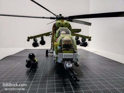 Sluban ModelBricks MI-24 雌鹿 SuperHind 1:35 M38-B1137