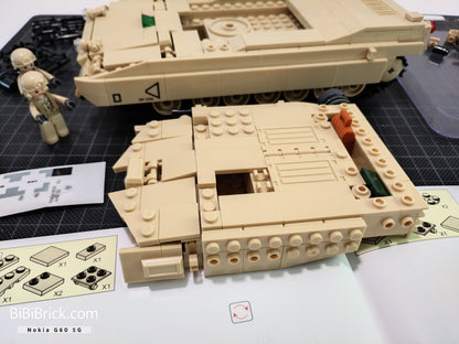 Sluban ModelBricks M1A2 sepv2 Abrams 艾布蘭 1:35 M38-B0892