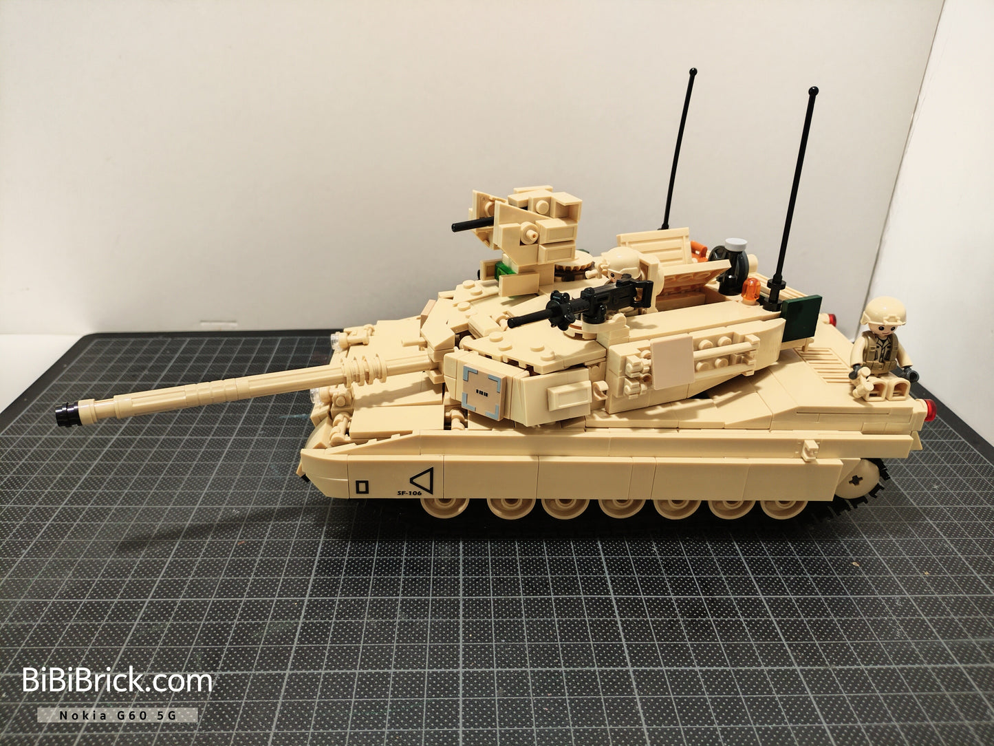 Sluban ModelBricks M1A2 sepv2 Abrams 艾布蘭 1:35 M38-B0892