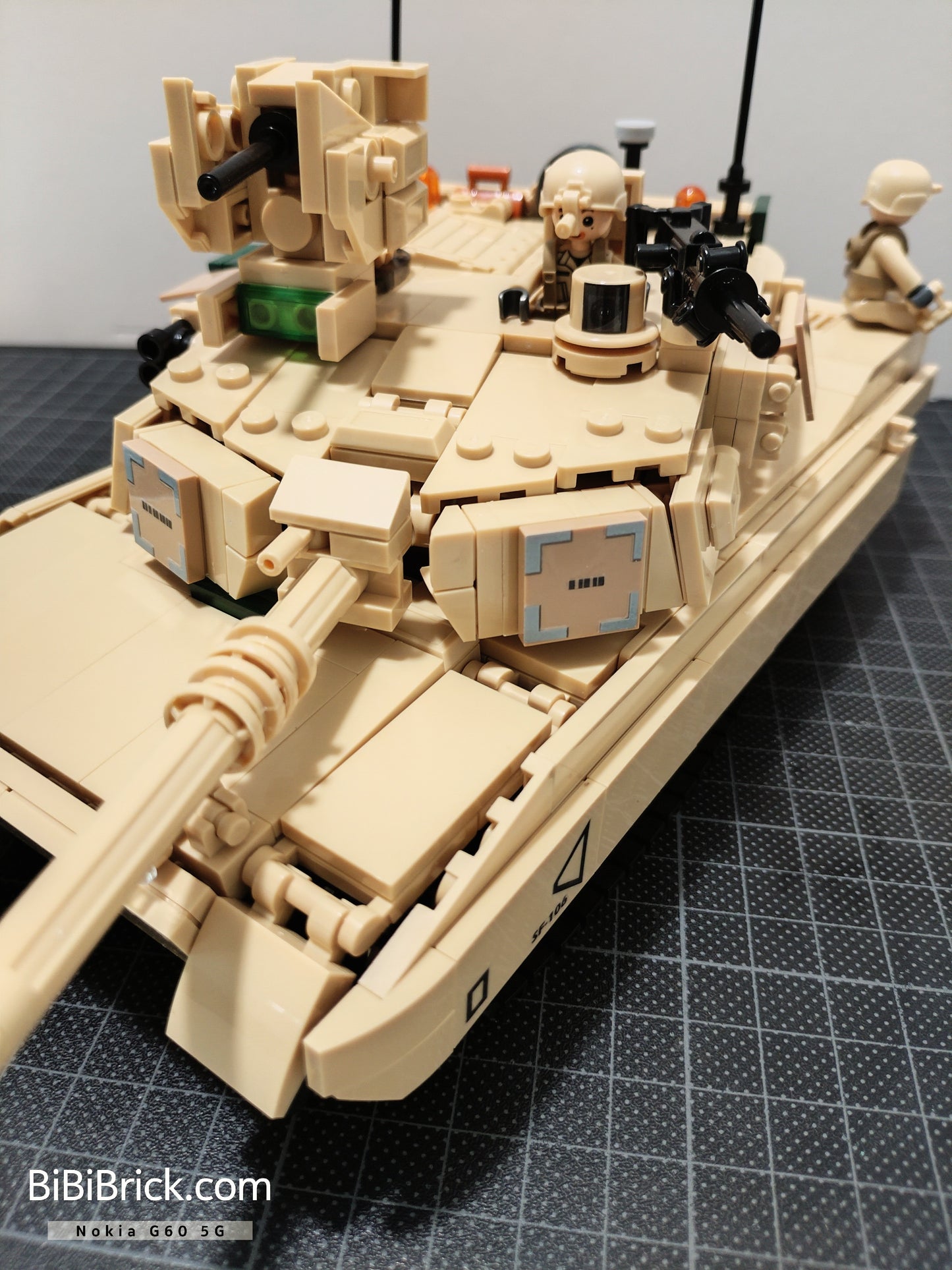 Sluban ModelBricks M1A2 sepv2 Abrams 艾布蘭 1:35 M38-B0892