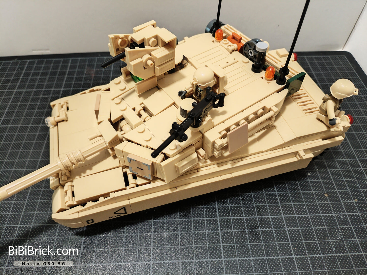 Sluban ModelBricks M1A2 sepv2 Abrams 艾布蘭 1:35 M38-B0892