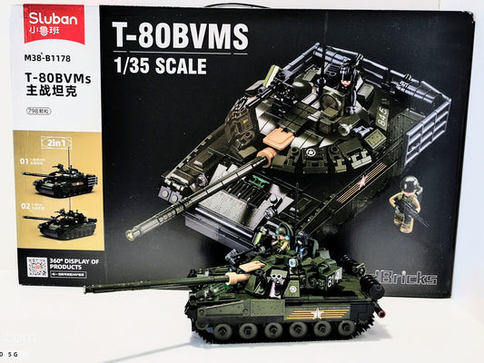 Sluban ModelBricks T-80BVM / U 1:35 M38-B1178