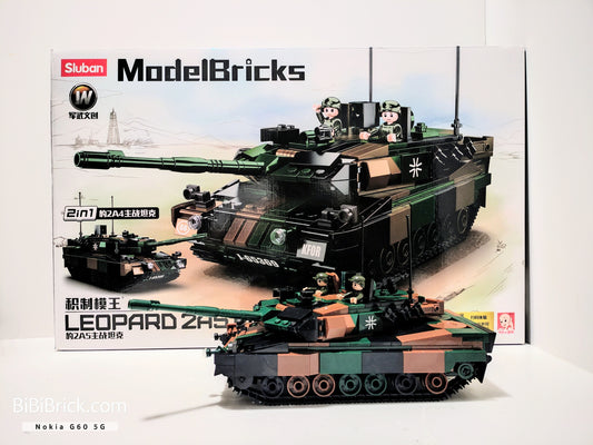 Sluban ModelBricks Leopard 2A4/2A5 1:35 M38-B0839