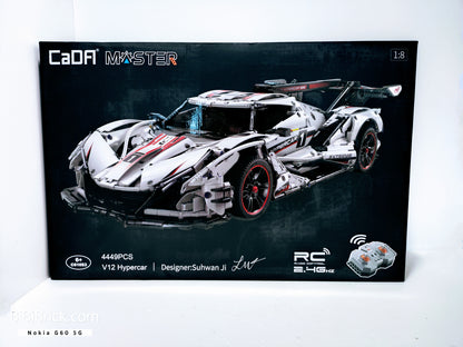 咔搭 CaDA Master V12 Hypercar Apollo IE 1:8 C61053