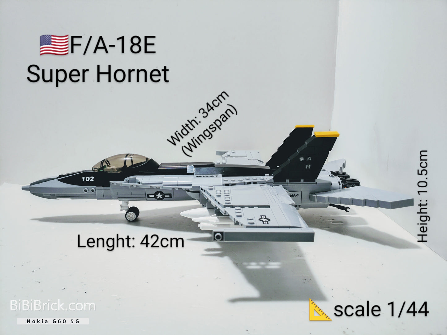 Sluban ModelBricks F/A-18E Super Hornet 1:44 M38-B0928