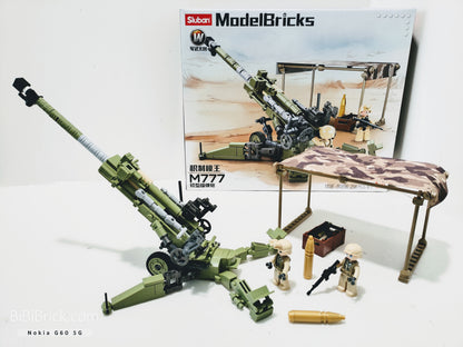 Sluban ModelBricks M777 Howitzer 1:35 M38-B0890