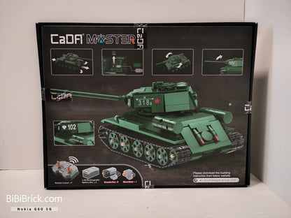 咔撘 CaDA Master Tiger Panther T-34 1:35 RC Tank C61071 C61072 C61073