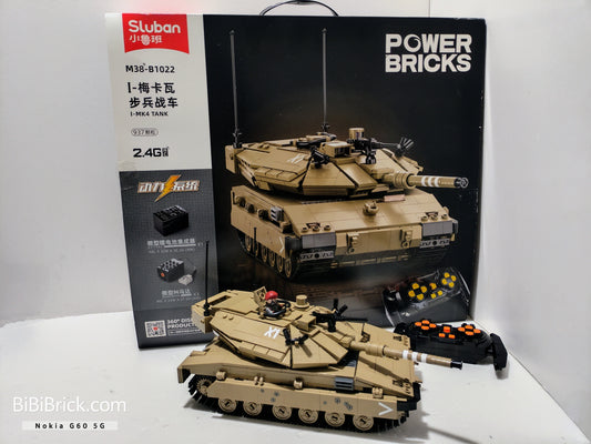 Sluban PowerBricks Merkava MK4 M38-B1022