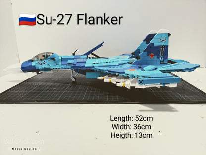 Sluban ModelBricks Su-27 Flanker 1:44 M38-B0985