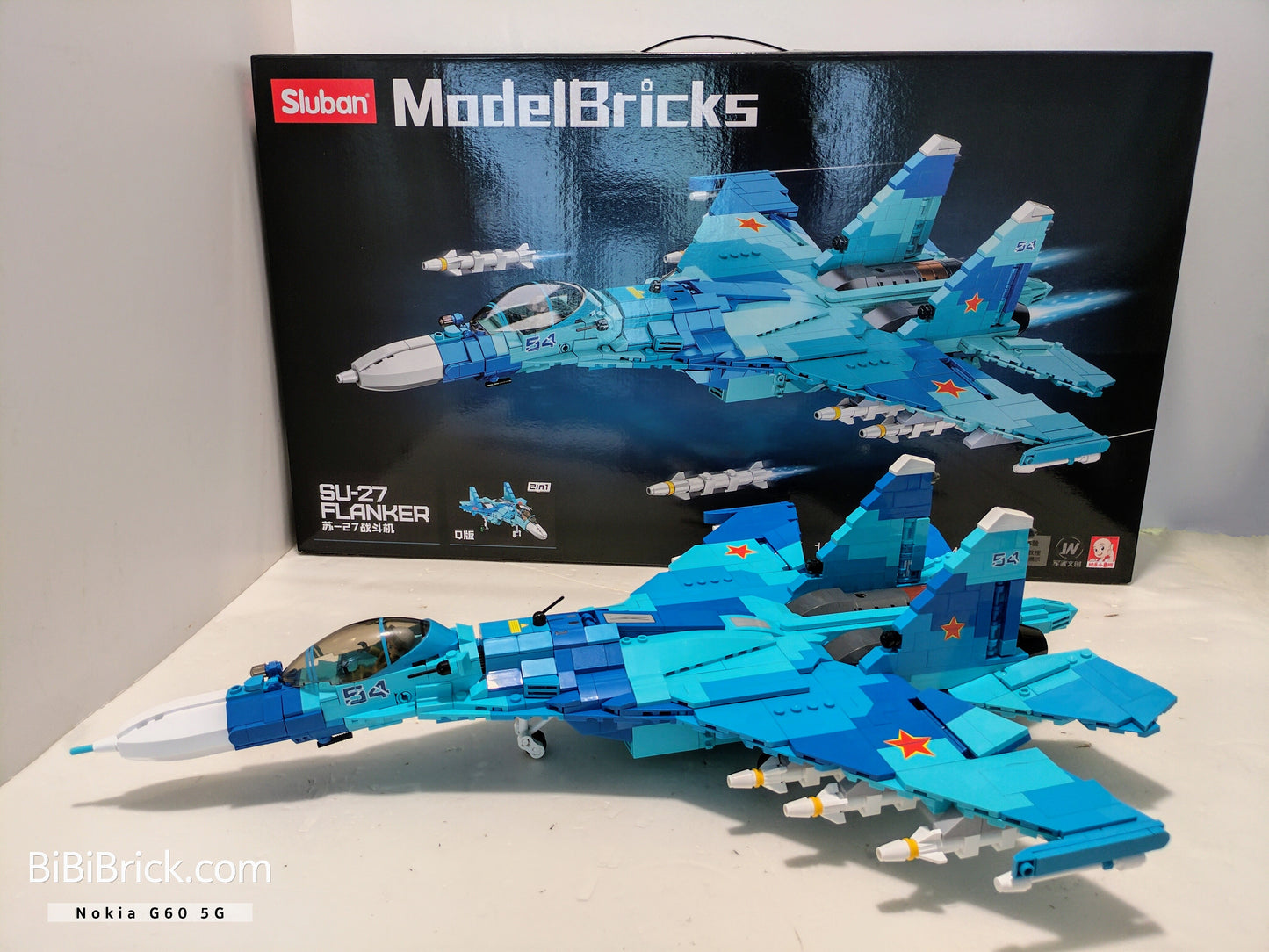 Sluban ModelBricks Su-27 Flanker 1:44 M38-B0985