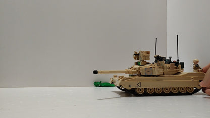 Sluban ModelBricks M1A2 sepv2 Abrams 艾布蘭 1:35 M38-B0892