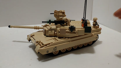 Sluban ModelBricks M1A2 sepv2 Abrams 艾布蘭 1:35 M38-B0892