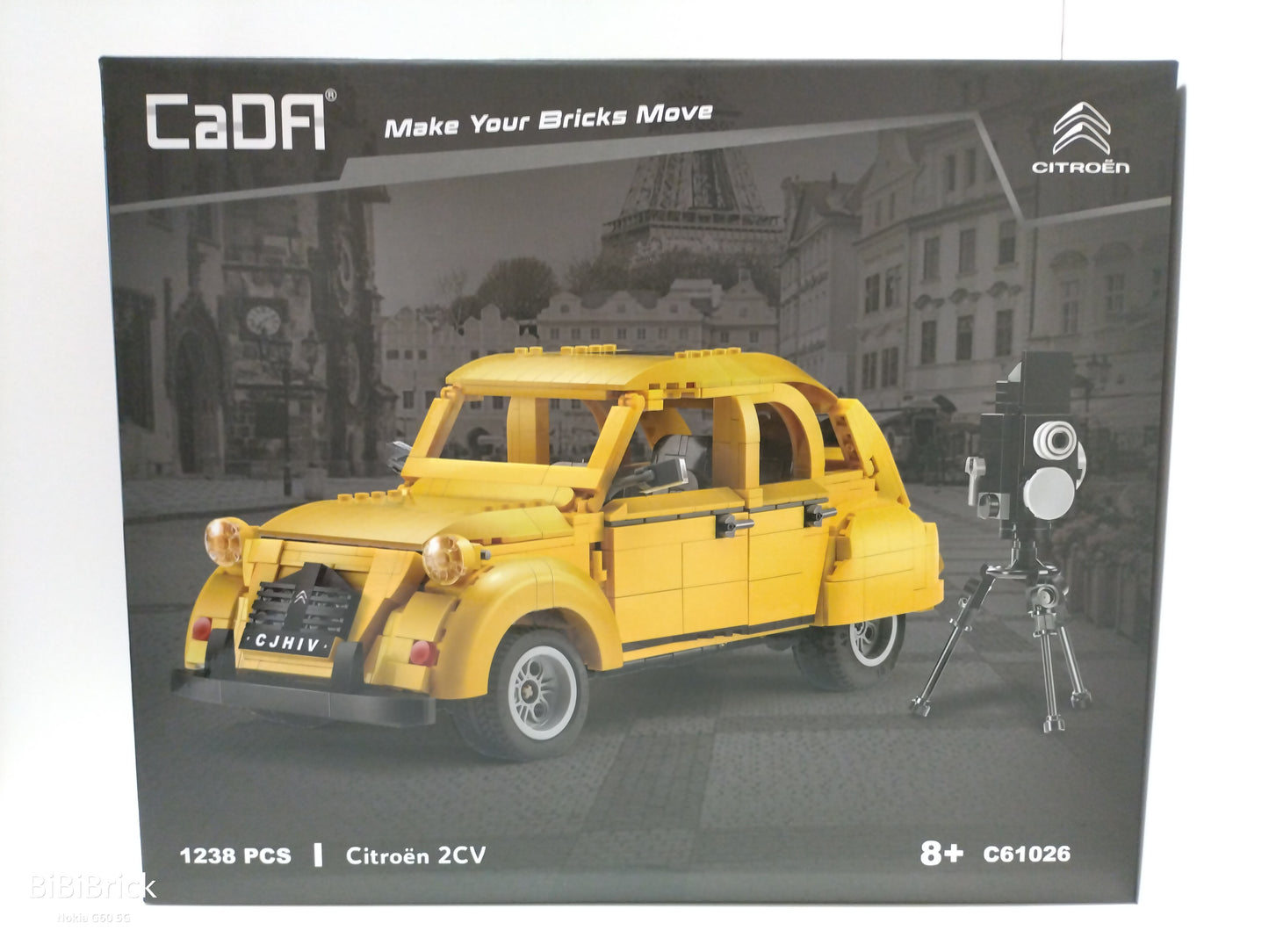 咔撘 CaDA Citroën 2CV C61026