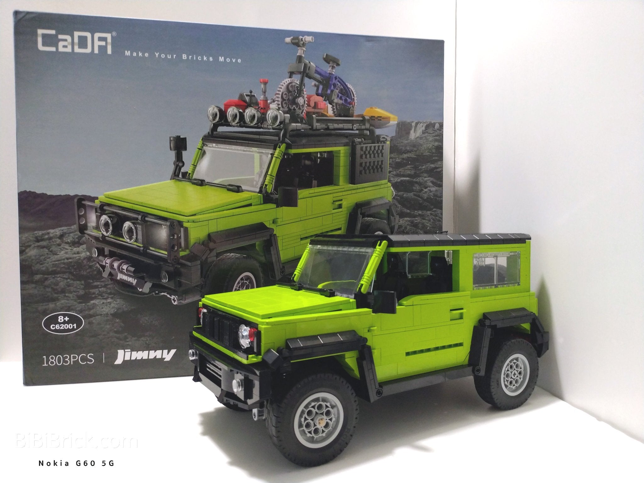 咔撘 CaDA Suzuki Jimny 旅行車 2nd Edition C62001 – BiBiBrick.com