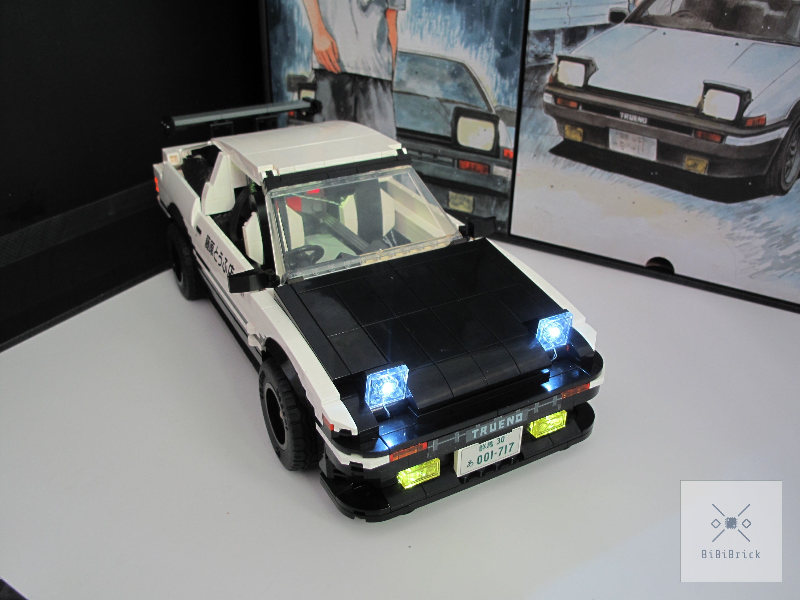 CaDA 頭文字D系列- 藤原拓海AE86 Trueno – BiBiBrick.com